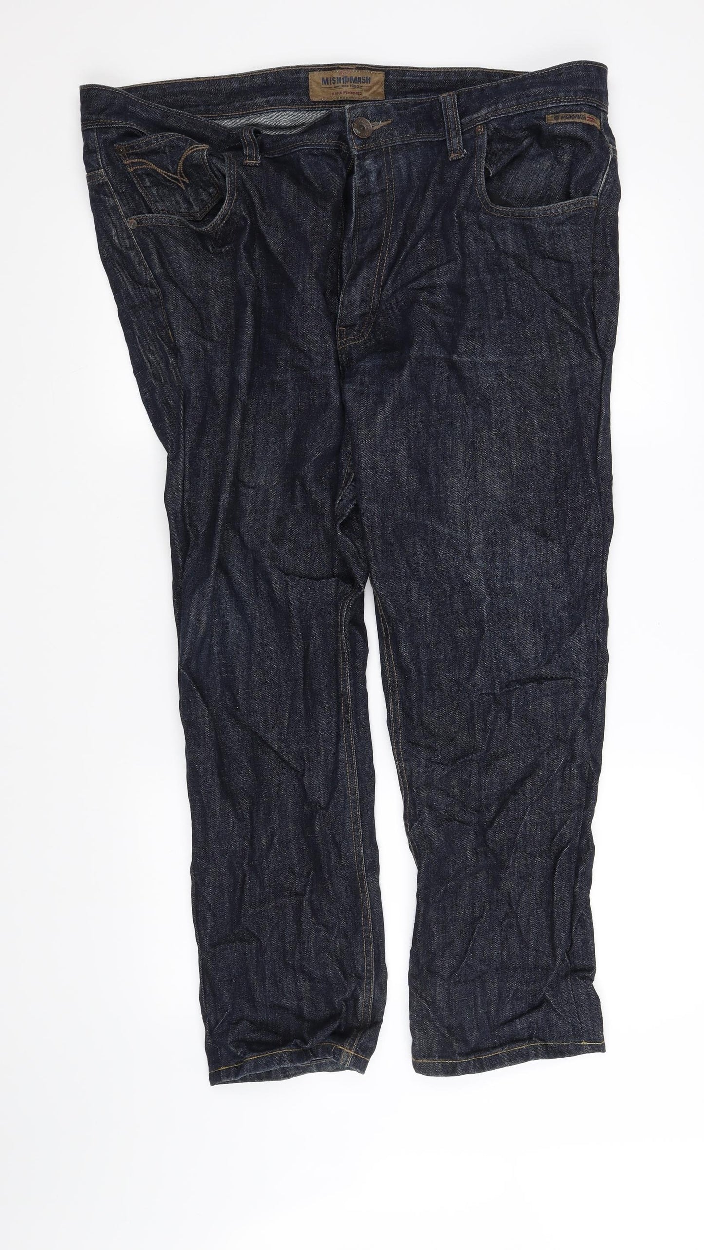 mix mash Mens Blue   Trousers  Size L L29 in