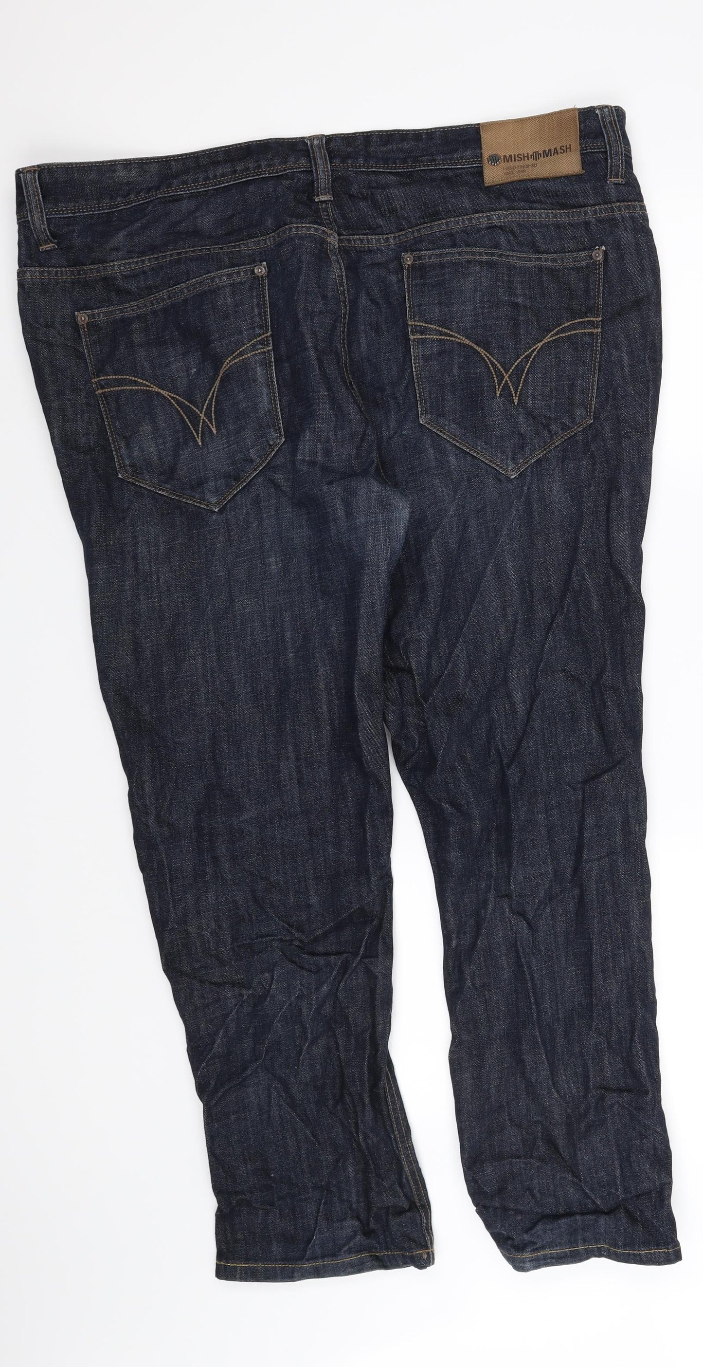 mix mash Mens Blue   Trousers  Size L L29 in