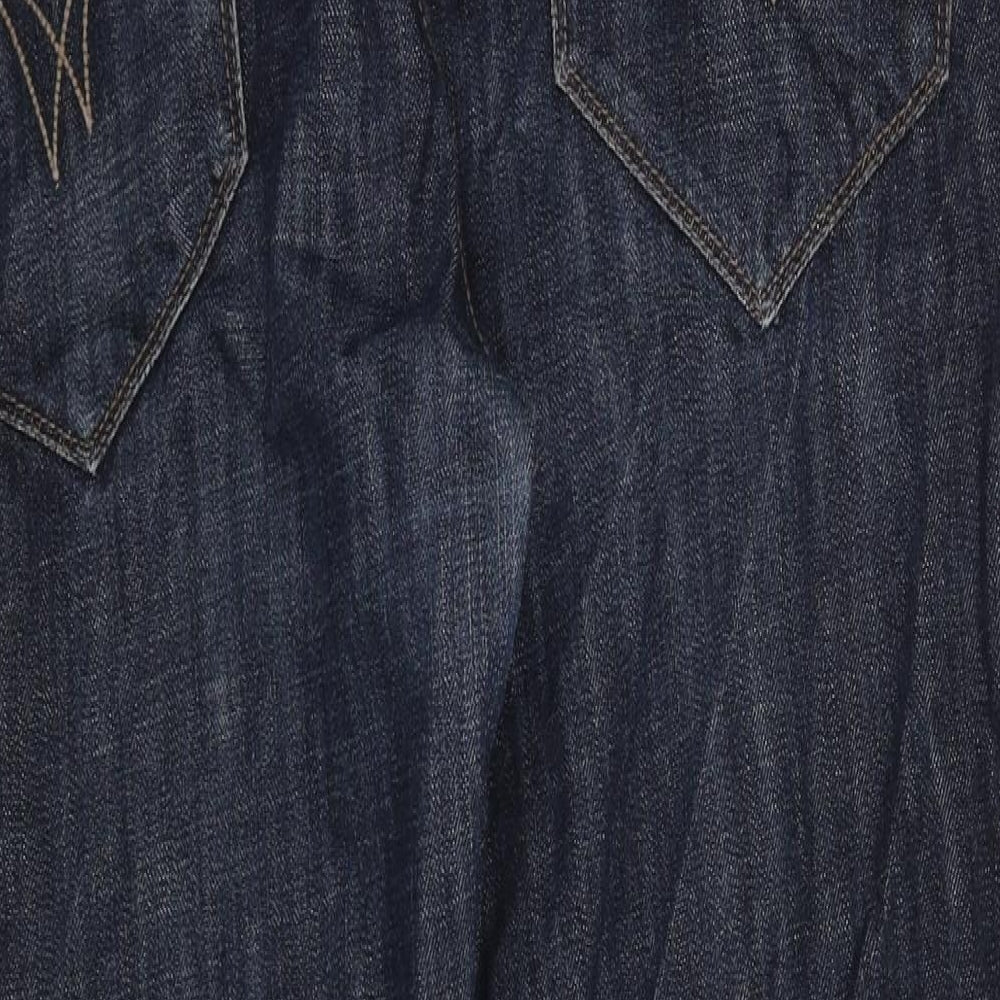 mix mash Mens Blue   Trousers  Size L L29 in