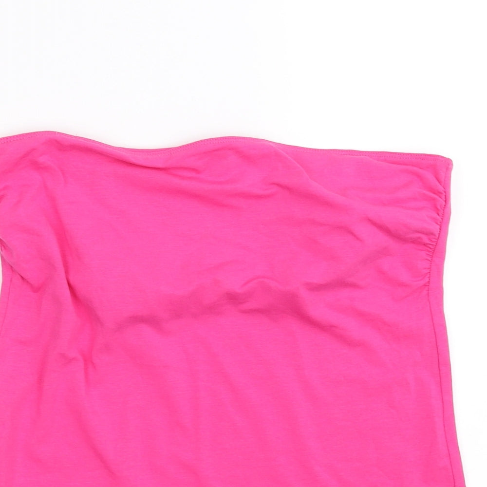 George Womens Pink   Basic Blouse Size 10