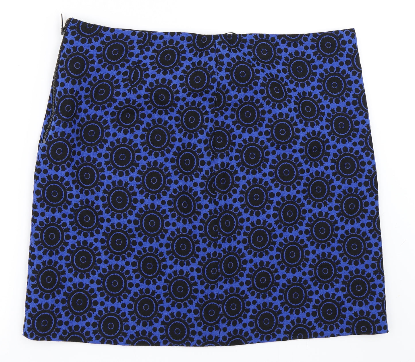 Marks and Spencer Womens Blue   A-Line Skirt Size 16