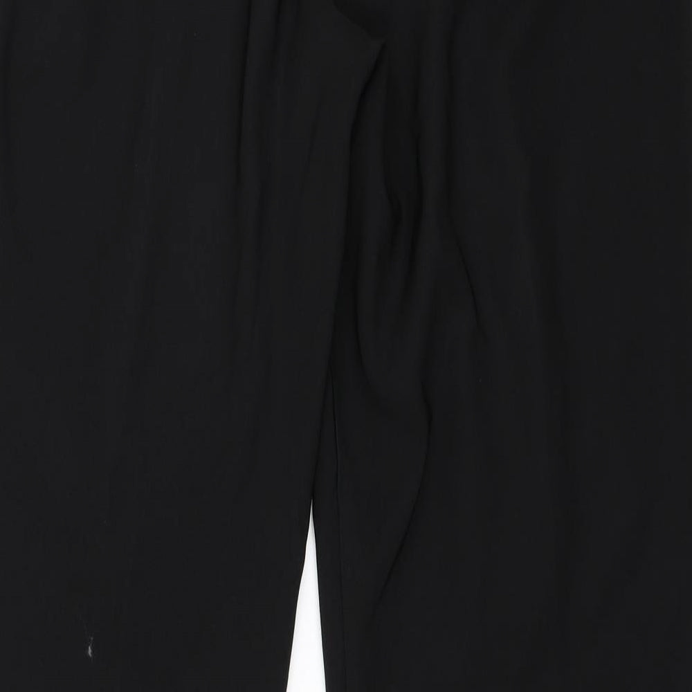 Evie Womens Black   Trousers  Size 14 L31 in