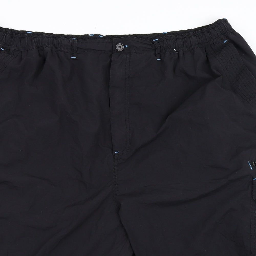Espionage Mens Black   Bermuda Shorts Size 5XL