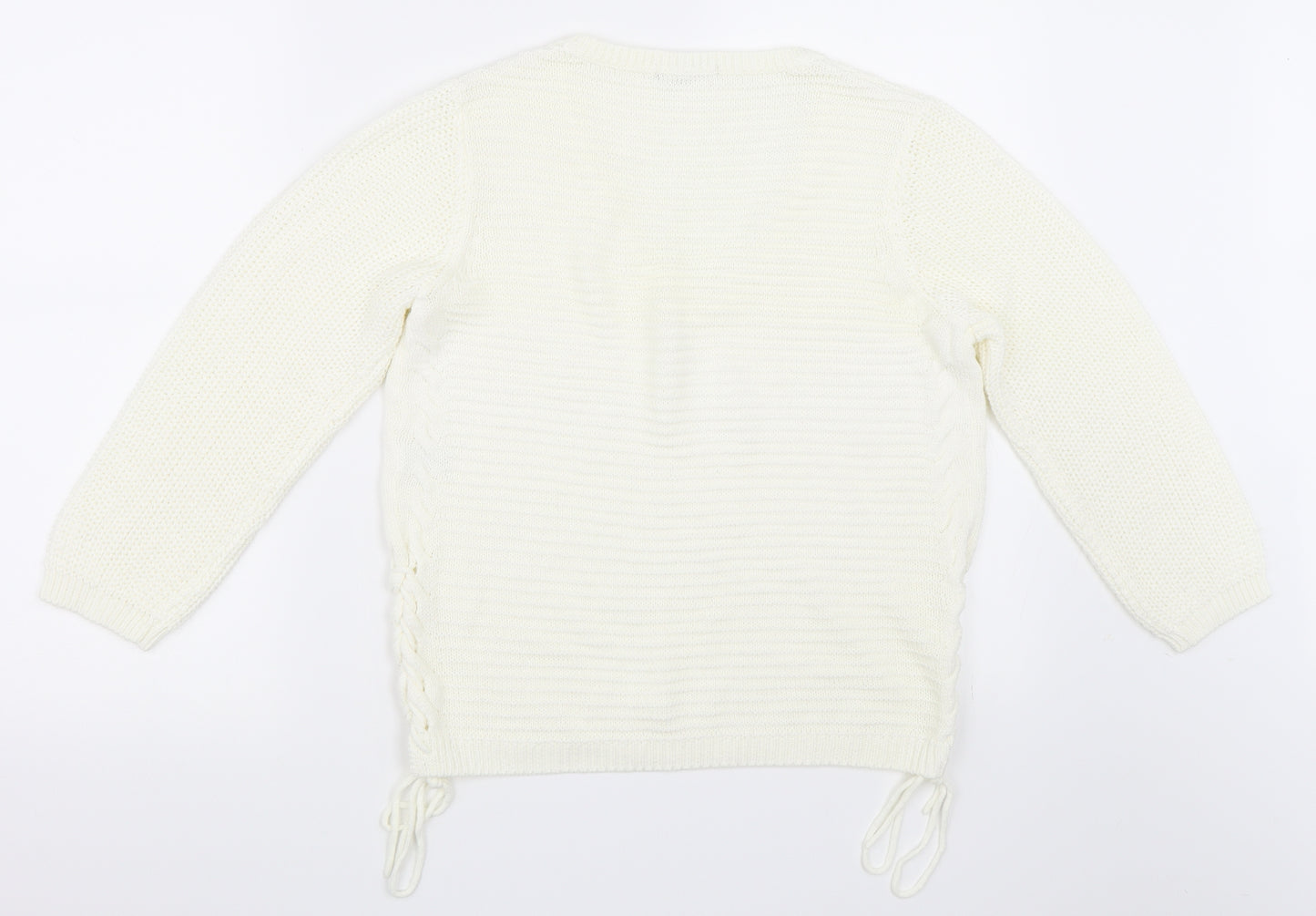 TU Womens Ivory   Pullover Jumper Size 12