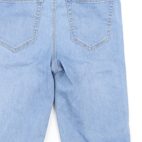 George Womens Blue  Denim Bermuda Shorts Size 10