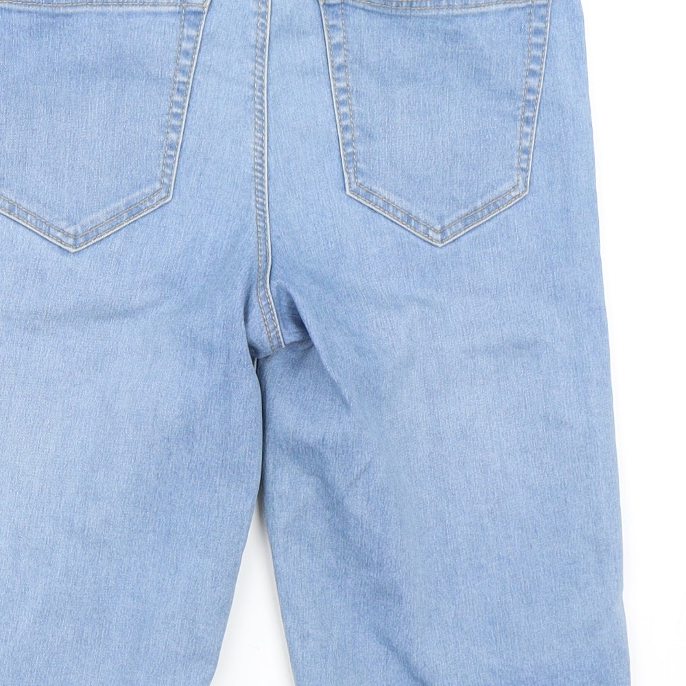 George Womens Blue  Denim Bermuda Shorts Size 10