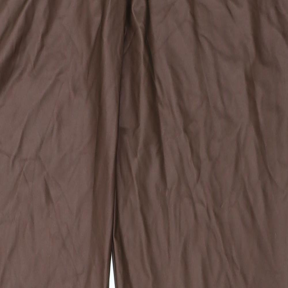 Futura Womens Brown   Capri Leggings Size 3XL L31 in