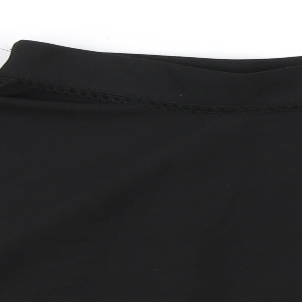 Marks and Spencer Girls Black   Skater Skirt Size 5-6 Years - School Skirt