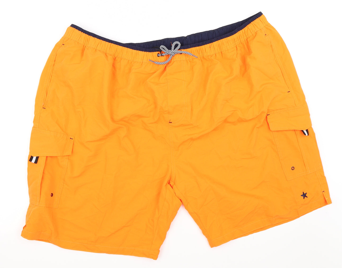 Jacamo Mens Orange   Sweat Shorts Size 52 - Swim Shorts