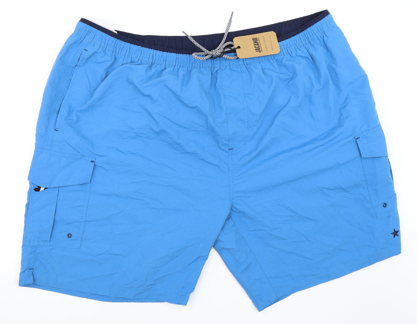 Jacamo Mens Blue   Sweat Shorts Size 52 - Swim Shorts