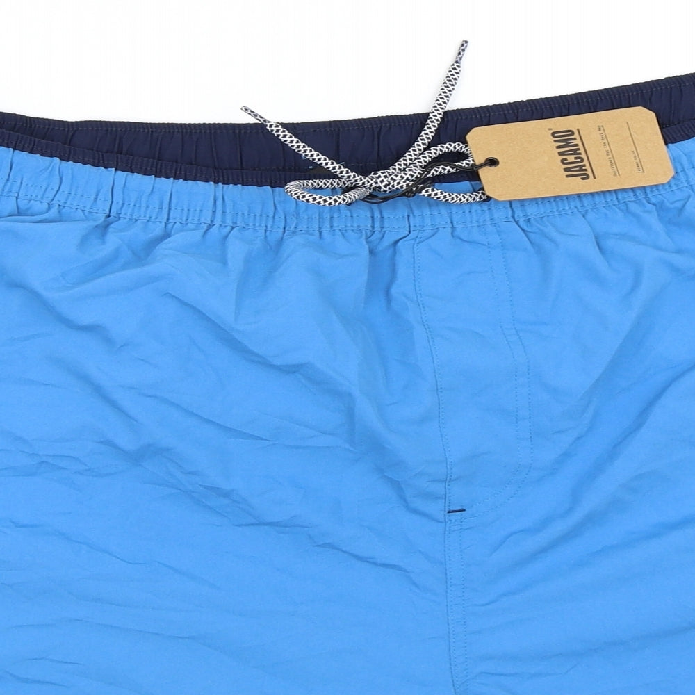 Jacamo Mens Blue   Sweat Shorts Size 52 - Swim Shorts
