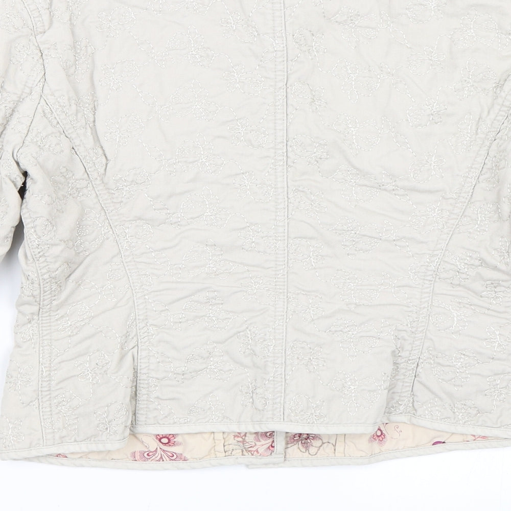 French Connection Womens Beige   Jacket  Size 12