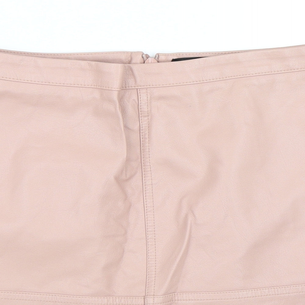 New Look Womens Pink   Mini Skirt Size 12