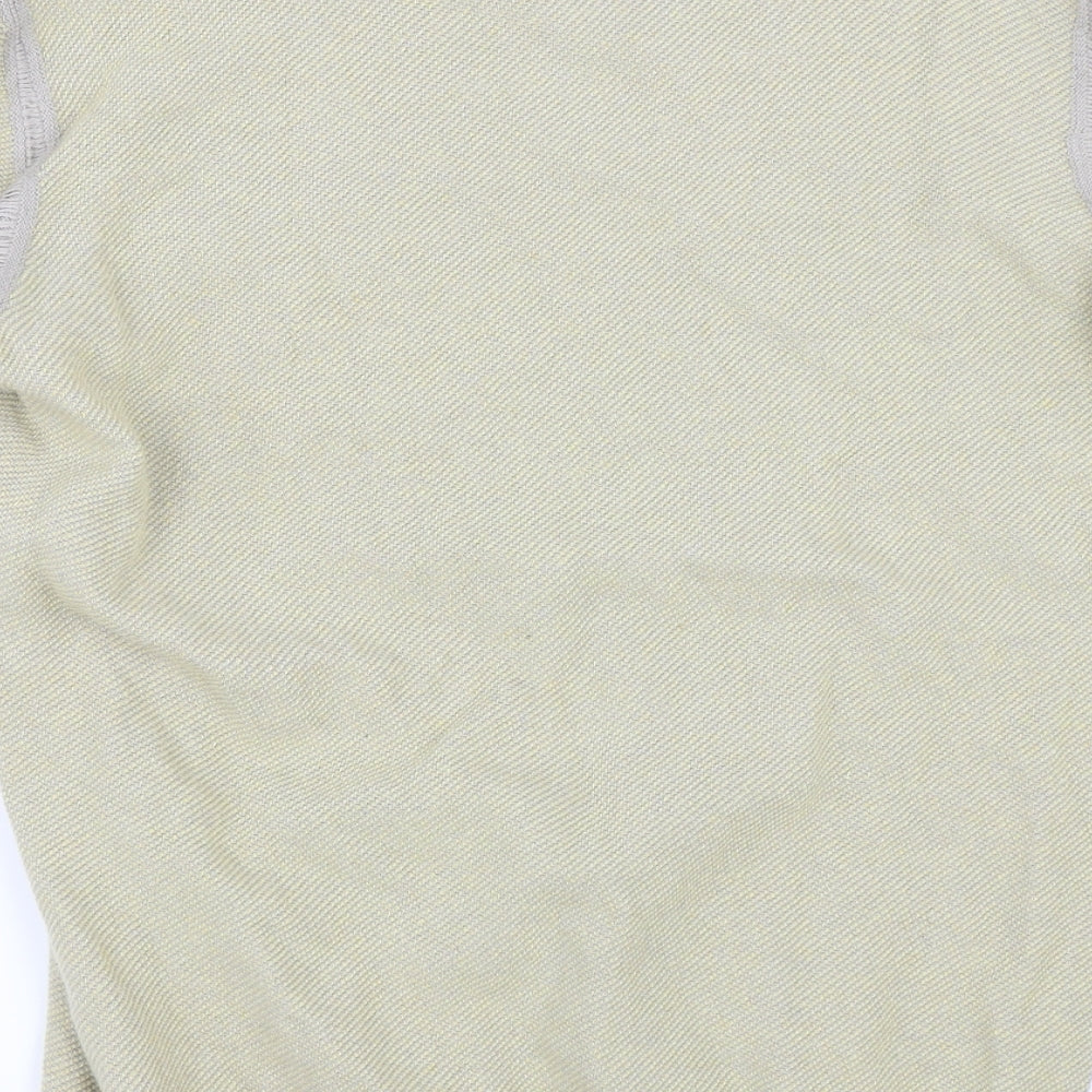 Freesoul Mens Yellow   Pullover Sweatshirt Size L