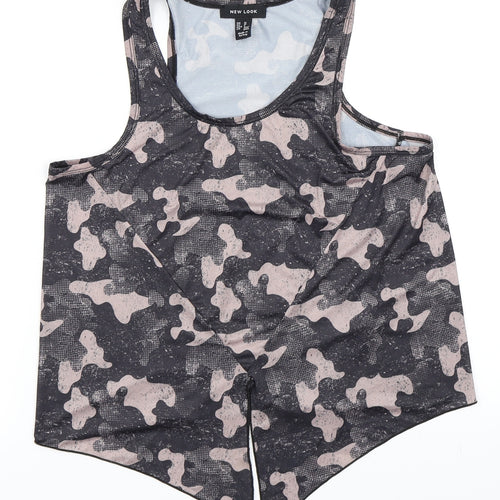 New Look Womens Brown   Basic Tank Size M