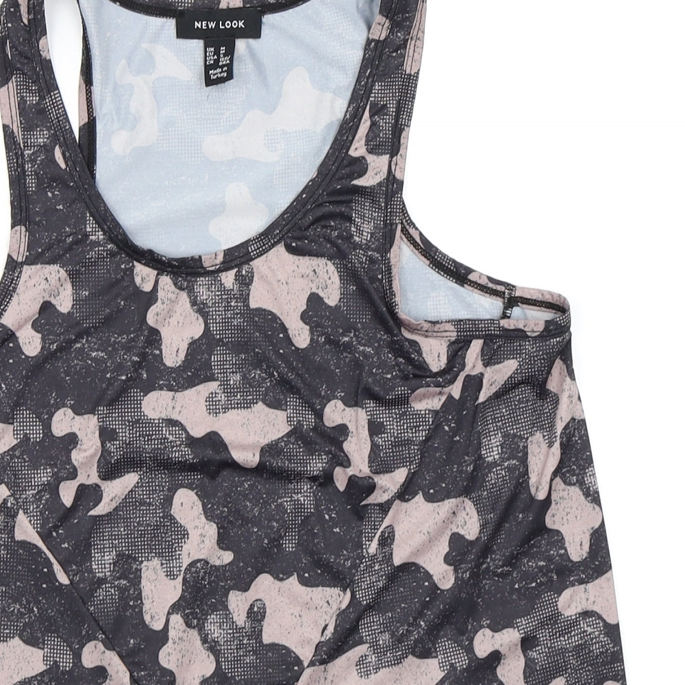New Look Womens Brown   Basic Tank Size M