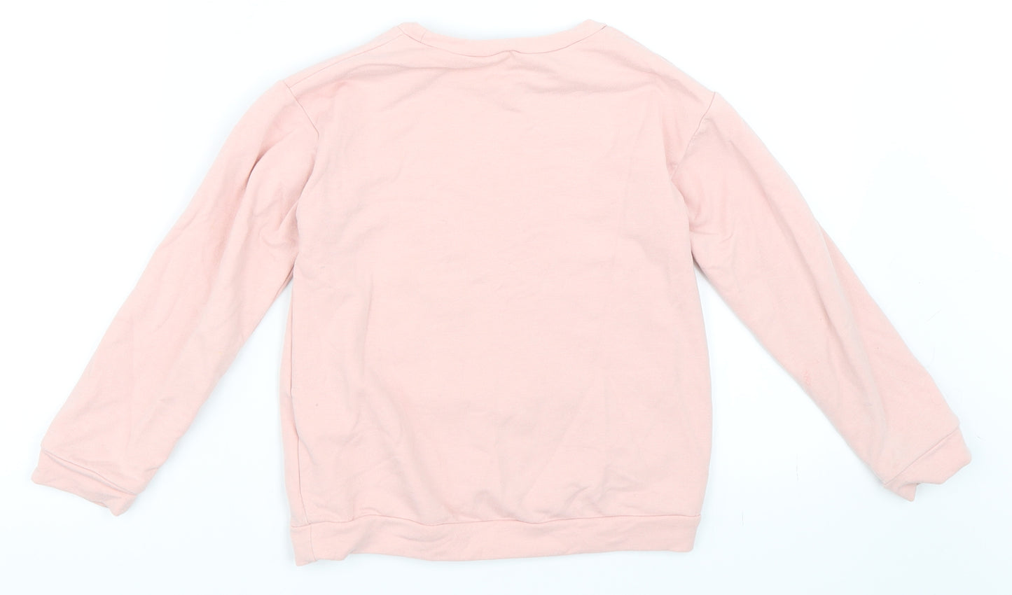 Mayoral Girls Pink   Pullover Sweatshirt Size 7 Years  - Unicorn