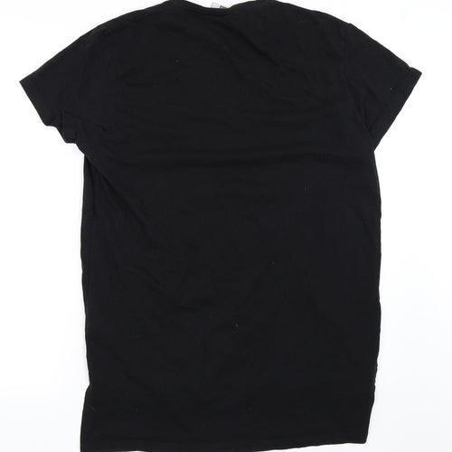 Primark Mens Black    T-Shirt Size L
