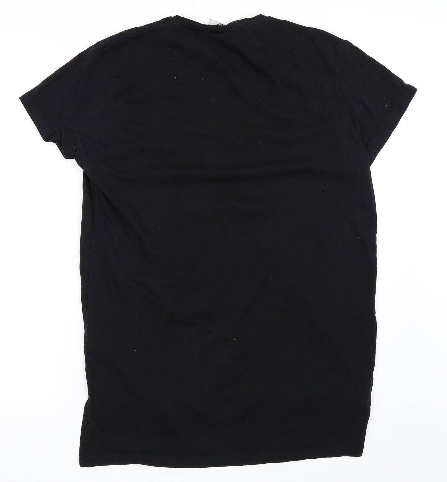 Primark Mens Black    T-Shirt Size L