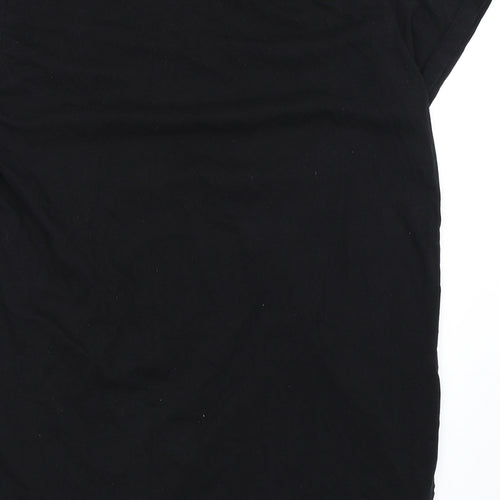 Primark Mens Black    T-Shirt Size L