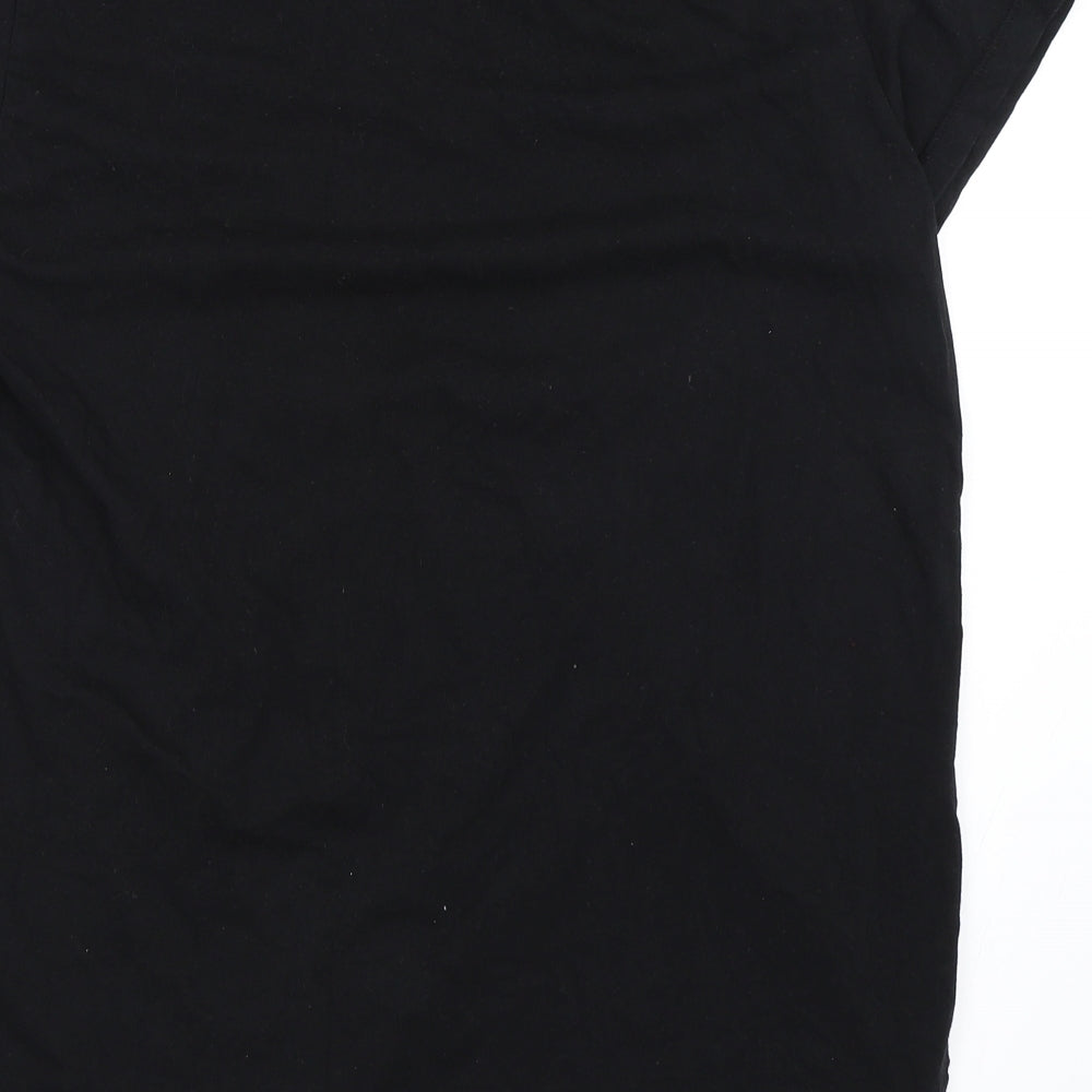 Primark Mens Black    T-Shirt Size L