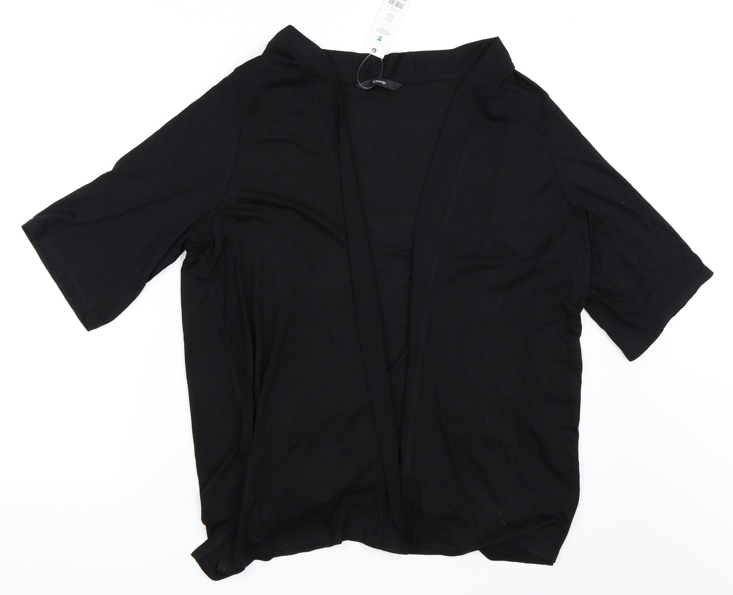George Womens Black   Cardigan Jumper Size 16