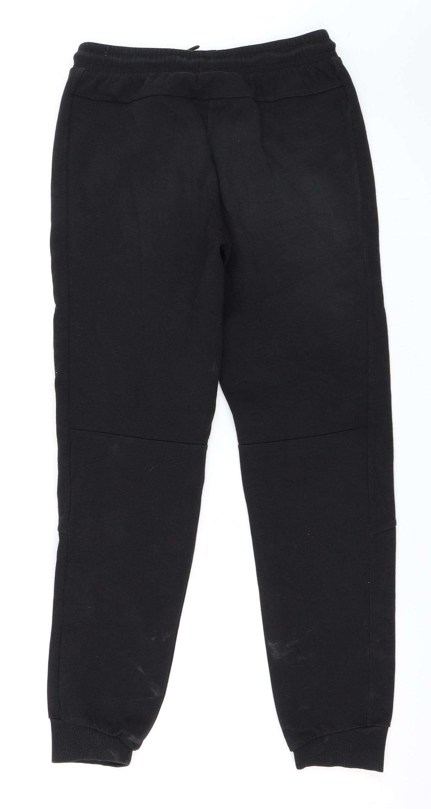 PUMA Boys Black   Jogger Trousers Size 11-12 Years