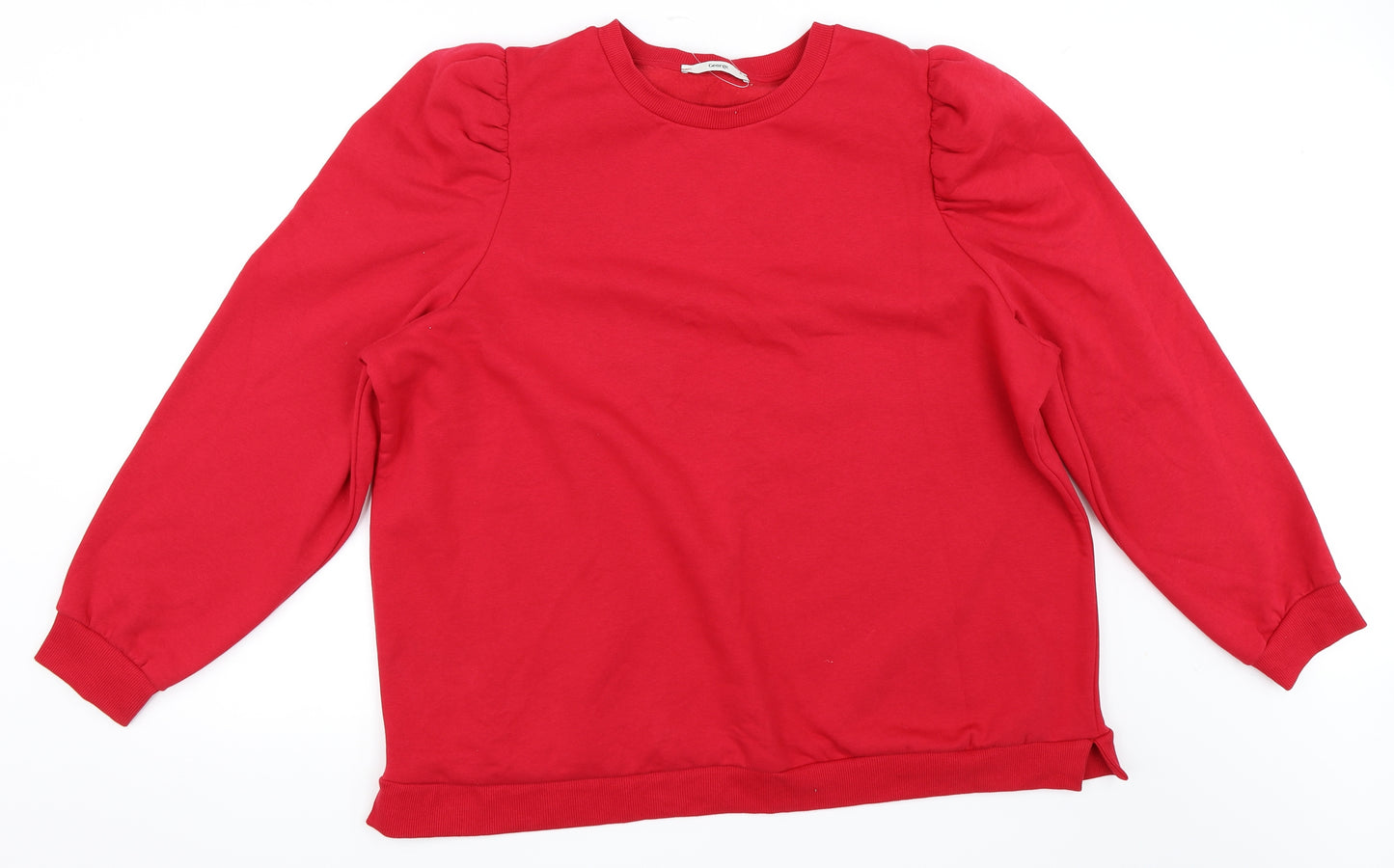 George Womens Red   Pullover Sweatshirt Size XL