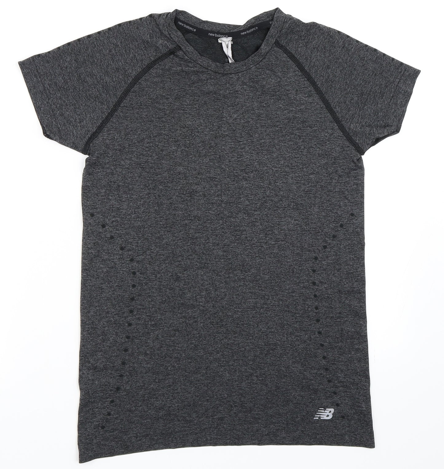 New Balance Womens Grey   Basic T-Shirt Size S