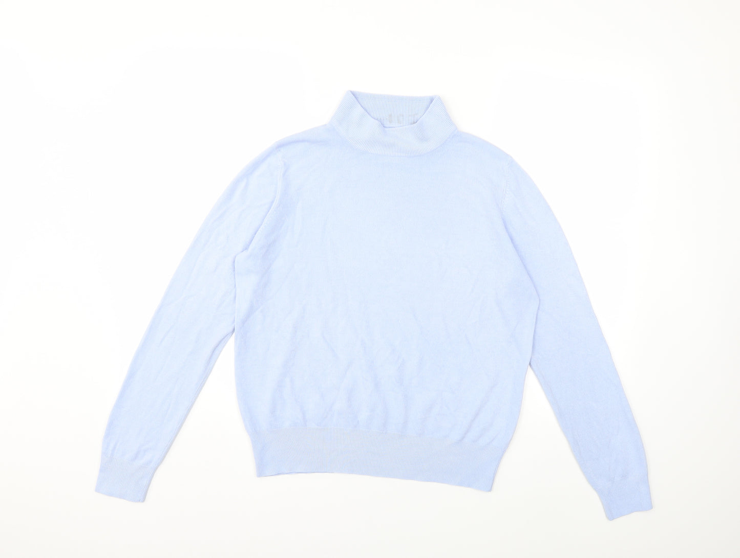 Marks and Spencer Womens Blue  Knit Pullover Jumper Size 14