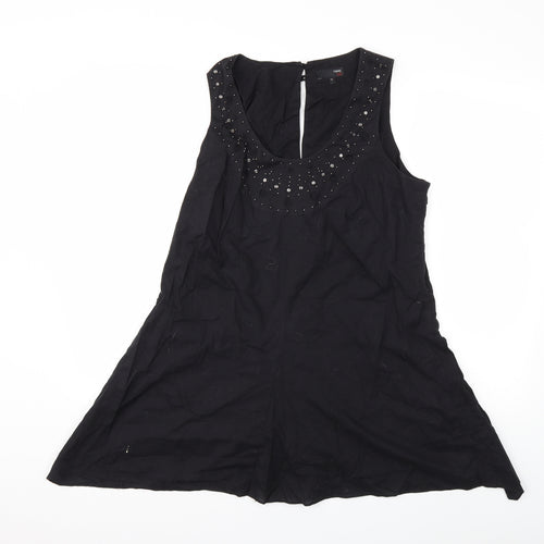 NEXT Womens Black   Basic Blouse Size 16