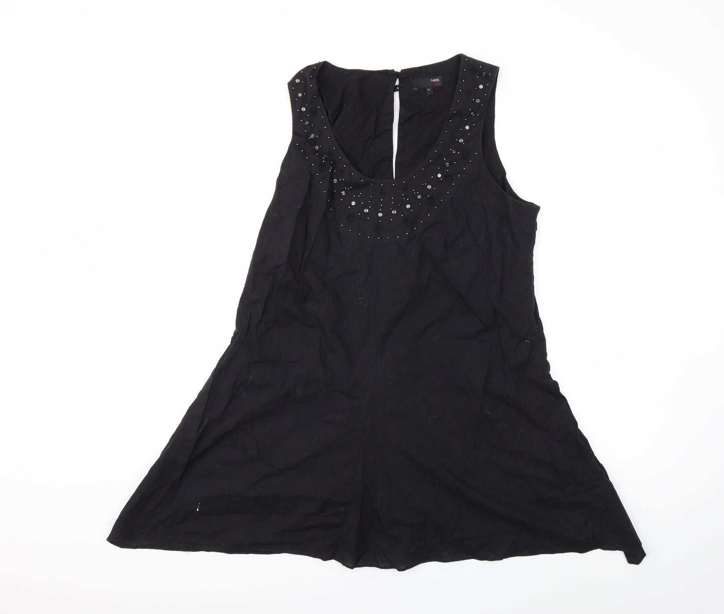 NEXT Womens Black   Basic Blouse Size 16