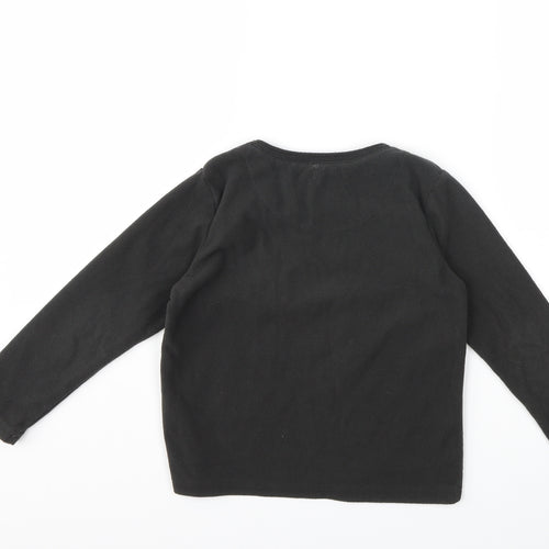 Primark Boys Grey  Fleece Pullover Sweatshirt Size 5-6 Years