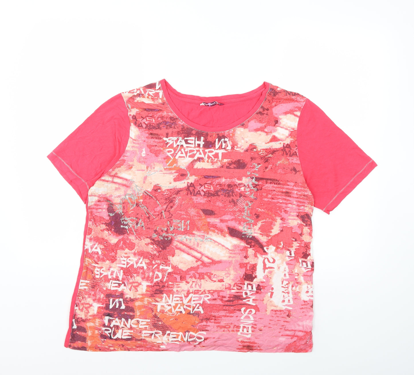 pick a berry Womens Pink   Basic T-Shirt Size L