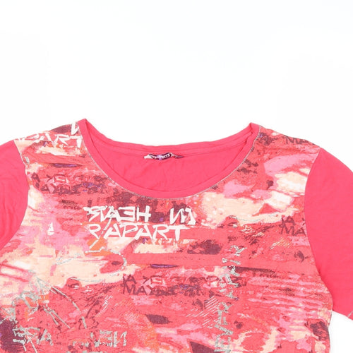 pick a berry Womens Pink   Basic T-Shirt Size L