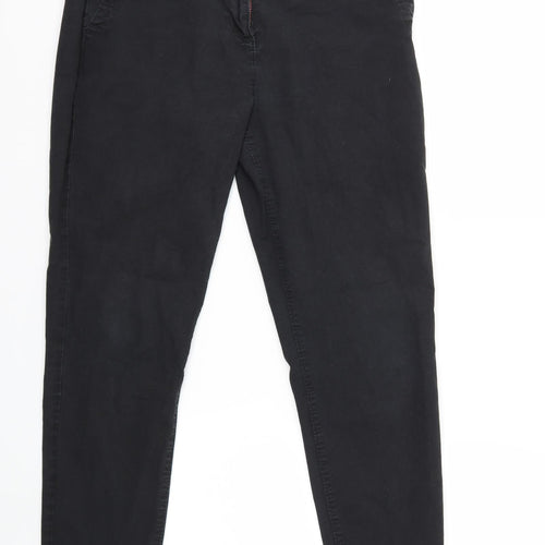 NEXT Womens Black   Trousers  Size 12 L29 in
