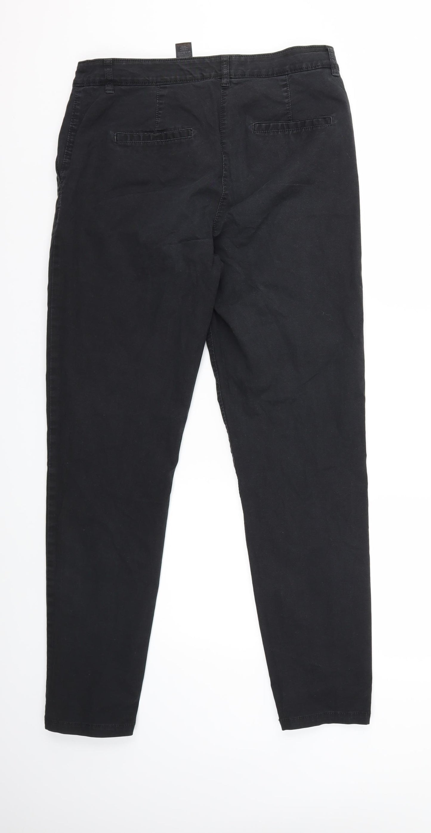 NEXT Womens Black   Trousers  Size 12 L29 in