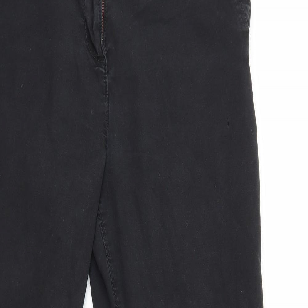 NEXT Womens Black   Trousers  Size 12 L29 in