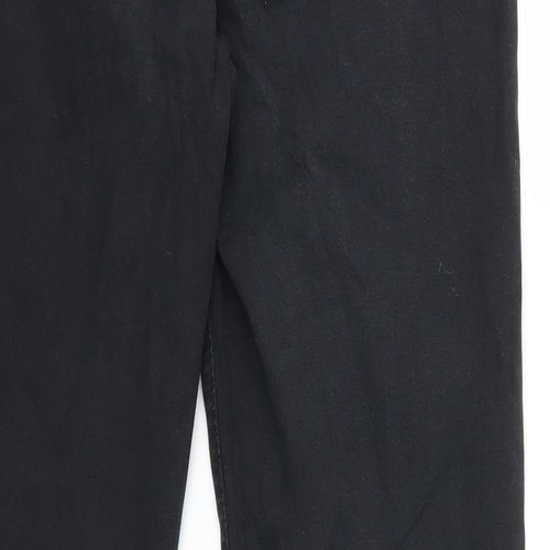 NEXT Womens Black   Trousers  Size 12 L29 in