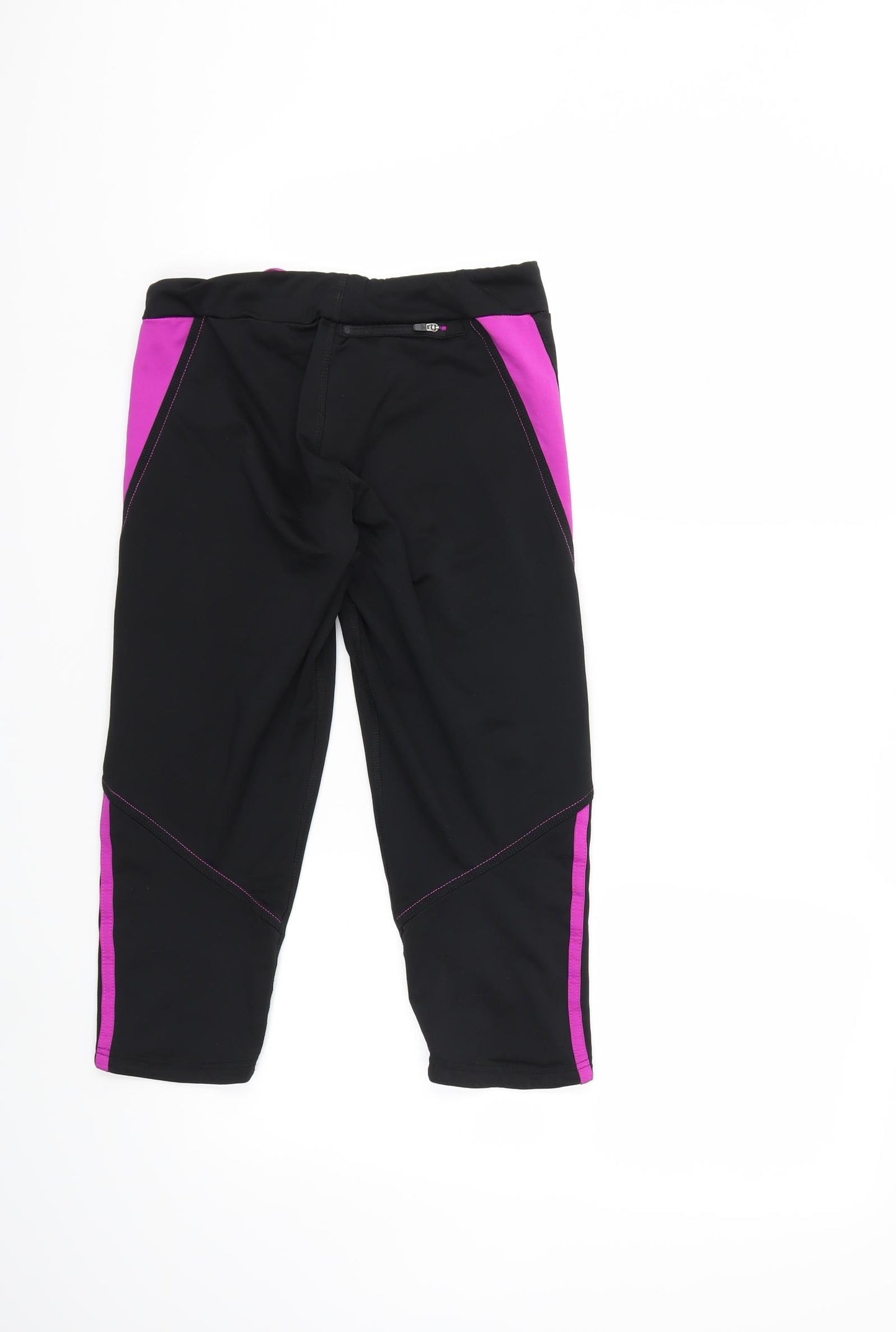 adidas Womens Black   Compression Leggings Size S L18 in