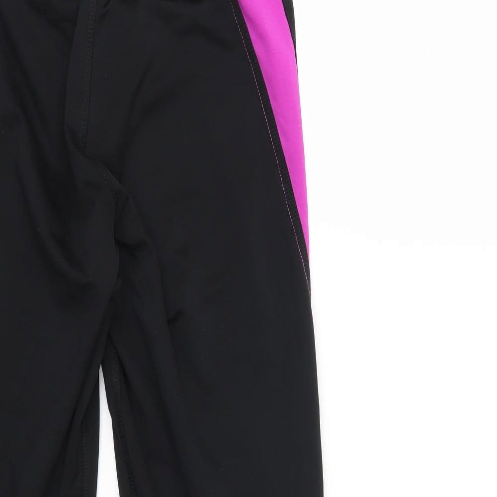adidas Womens Black   Compression Leggings Size S L18 in