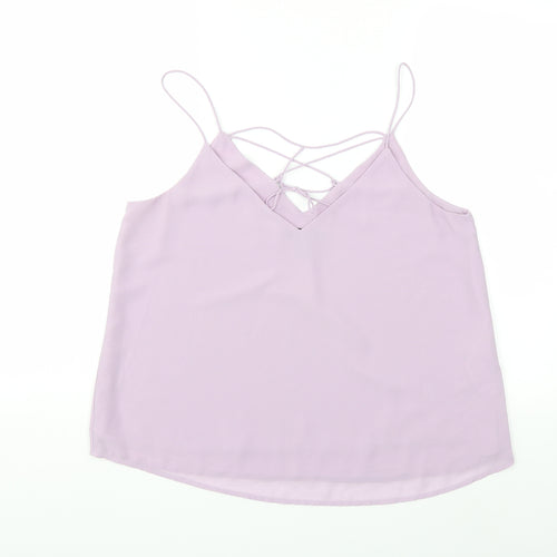 New Look Womens Pink   Basic Tank Size 12