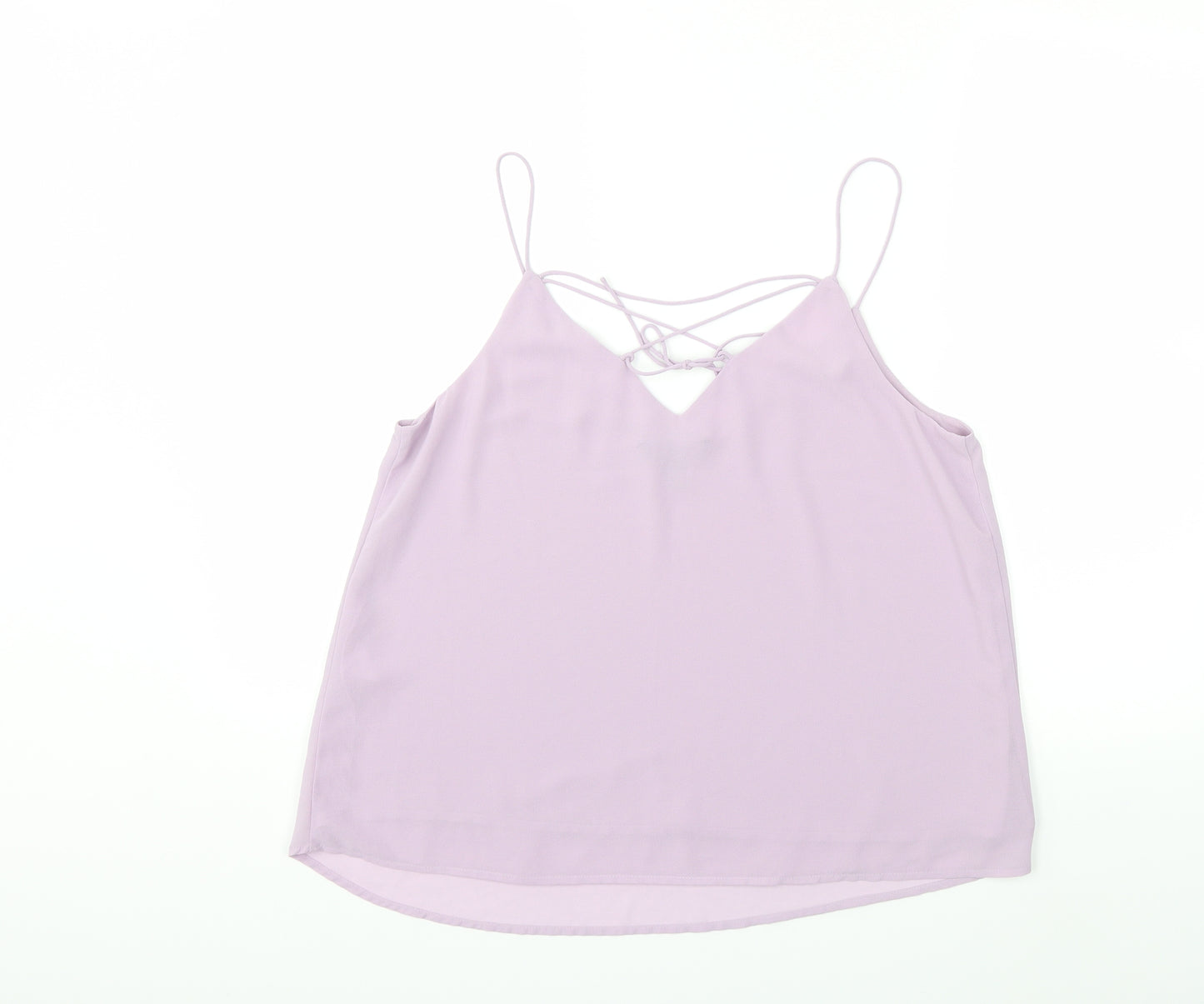 New Look Womens Pink   Basic Tank Size 12