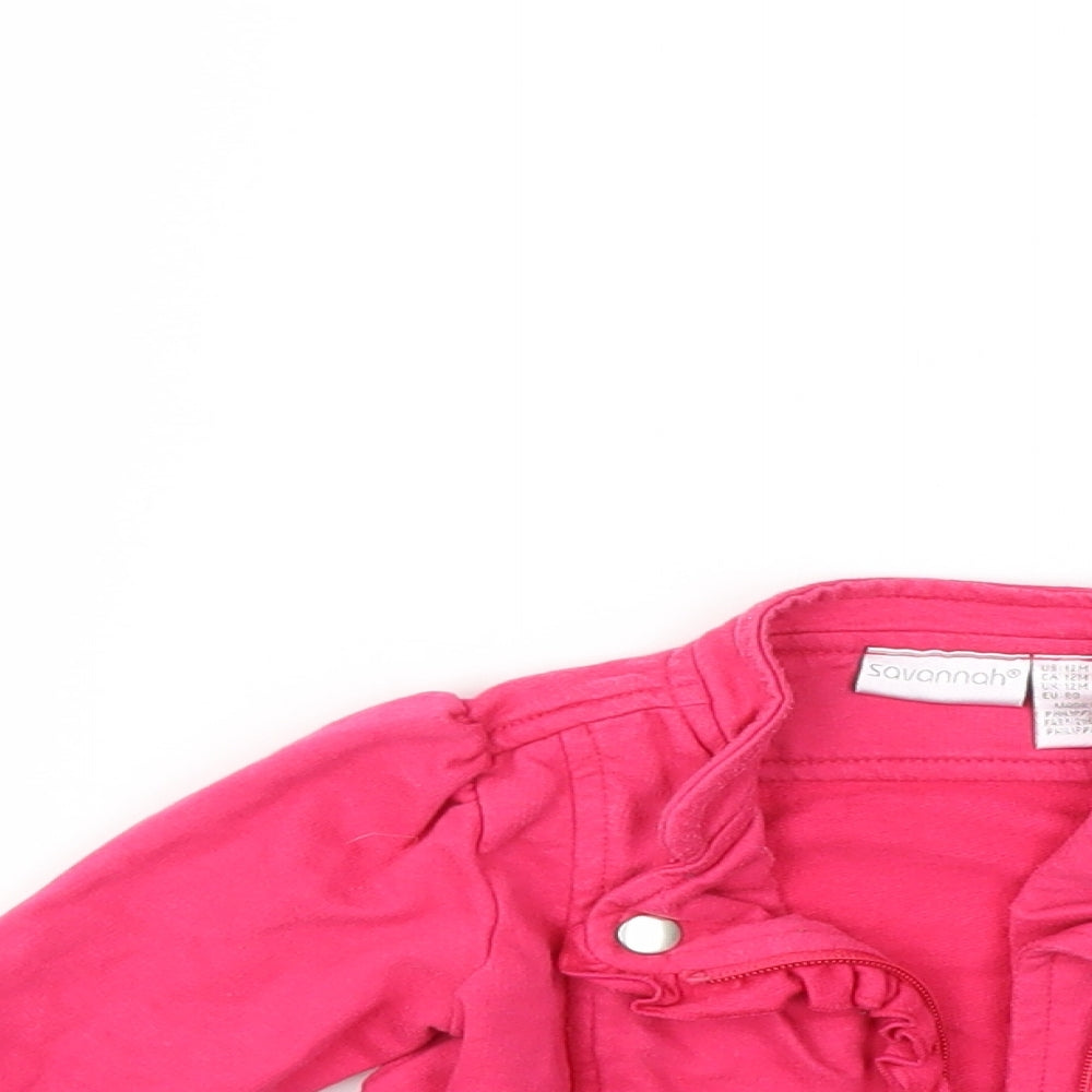 Savannah Baby Pink   Jacket  Size 12 Months
