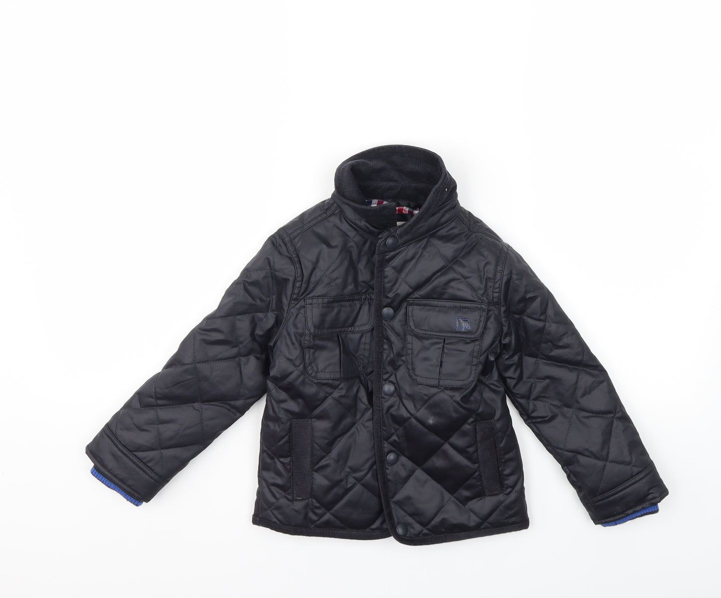 Jasper Conran Boys Blue   Quilted Jacket Size 3-4 Years