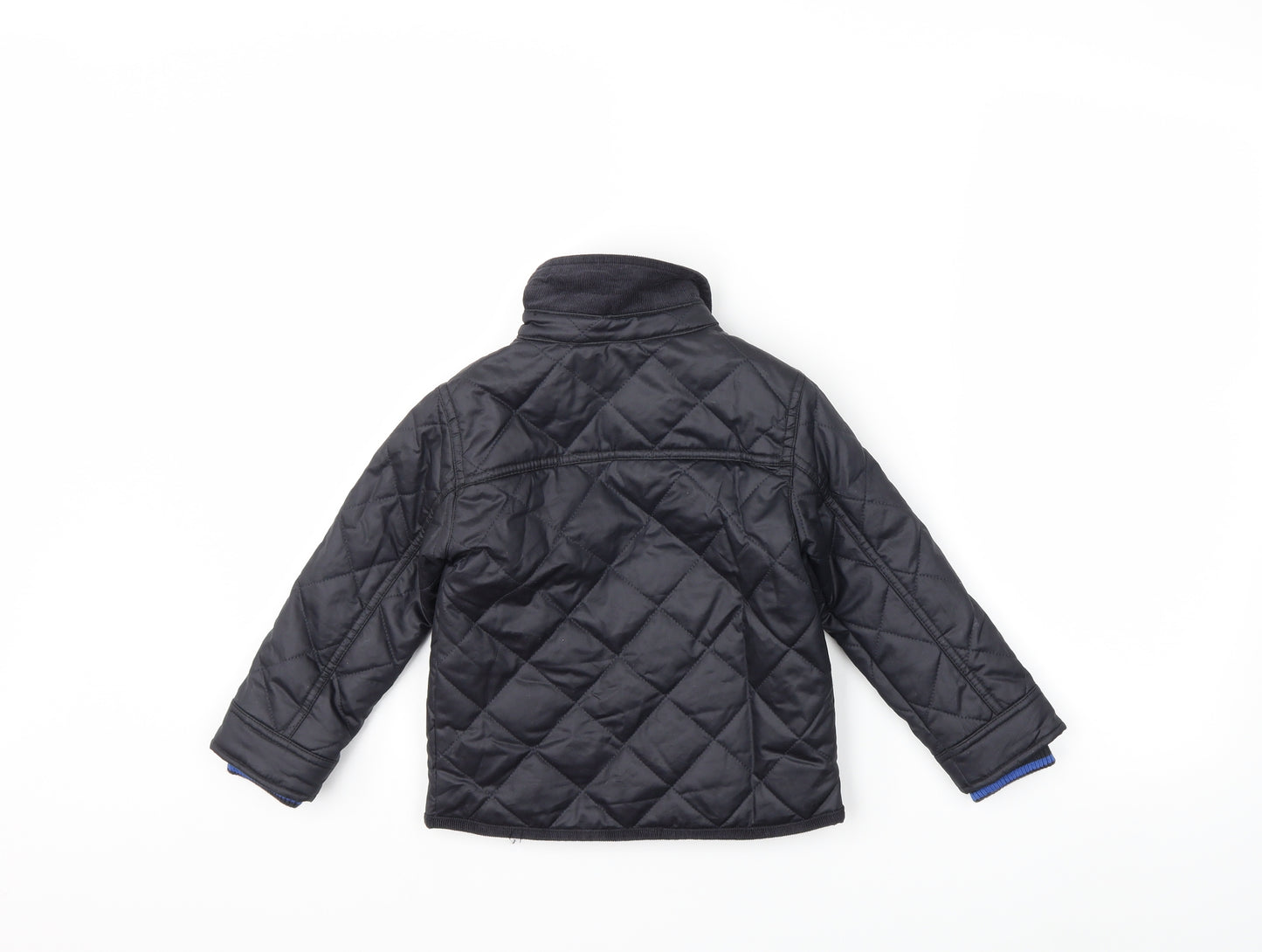 Jasper Conran Boys Blue   Quilted Jacket Size 3-4 Years
