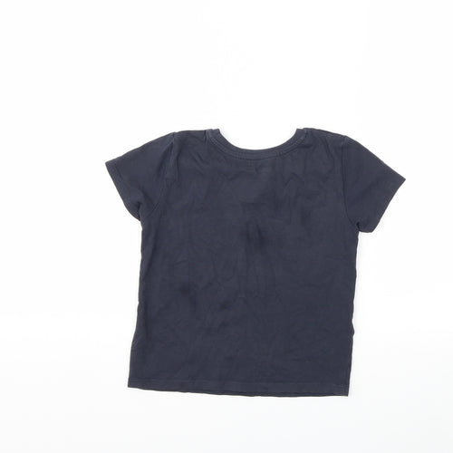 Primark Girls Grey   Basic T-Shirt Size 3-4 Years