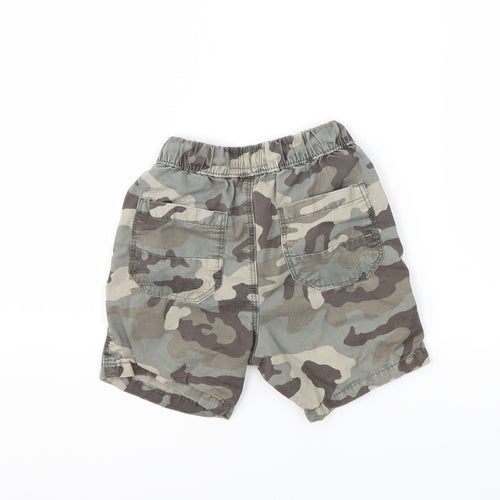 NEXT Boys Green Camouflage  Chino Shorts Size 2-3 Years
