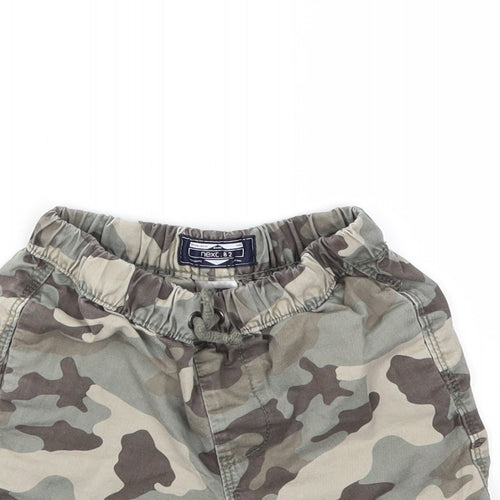 NEXT Boys Green Camouflage  Chino Shorts Size 2-3 Years