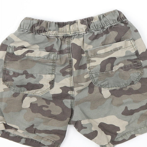 NEXT Boys Green Camouflage  Chino Shorts Size 2-3 Years